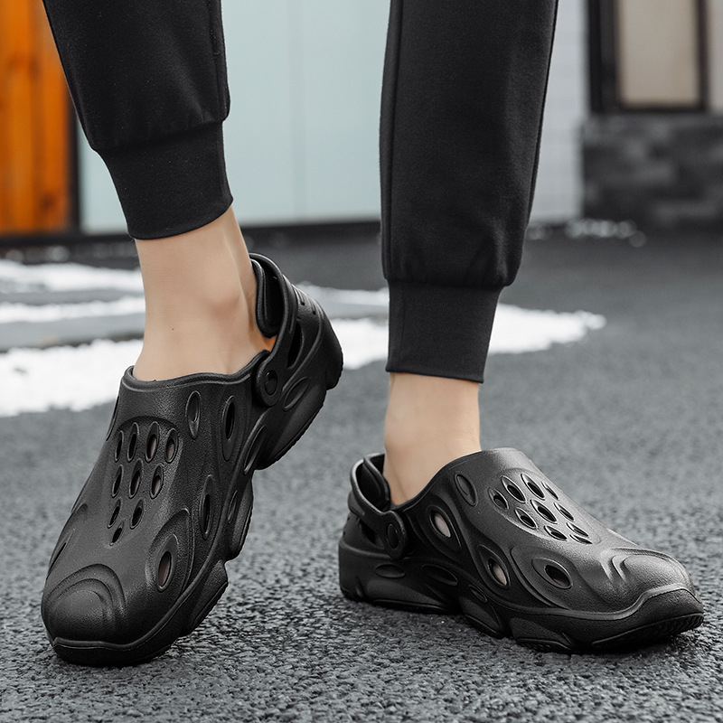 Kvėpuojančios paplūdimio sportinės „Baotou“ šlepetės, vasarinės mados paplūdimio batai, naujos vyriškos didelės šlepetės, madingi, vėsūs batai