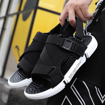 2023 нови летни мъжки сандали, двупосочни сандали, модни, универсални, неплъзгащи се, ежедневни, големи размери, трансгранична търговия на едро с фабрика