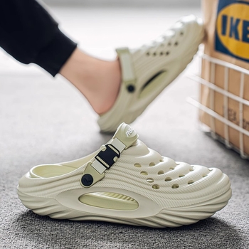 Cezhraničná obuv Pánske letné vrchné oblečenie Plážové športy Baotou Papuče Pánske šoférske sandále s dvojitým použitím