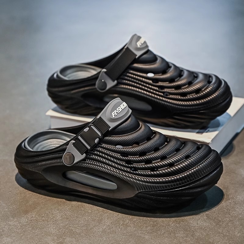 Cezhraničná obuv Pánske letné vrchné oblečenie Plážové športy Baotou Papuče Pánske šoférske sandále s dvojitým použitím