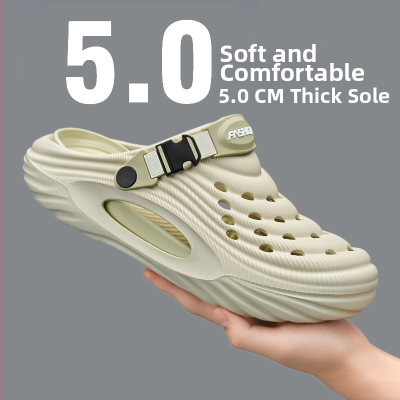 Cezhraničná obuv Pánske letné vrchné oblečenie Plážové športy Baotou Papuče Pánske šoférske sandále s dvojitým použitím