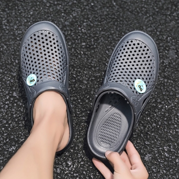 Meeste kingad, uued suvised sandaalid, üle ääre, pluss-suuruses moodsed aiakingad, trendikad hingavad rannakingad, vabaaja sandaalid hulgimüügist