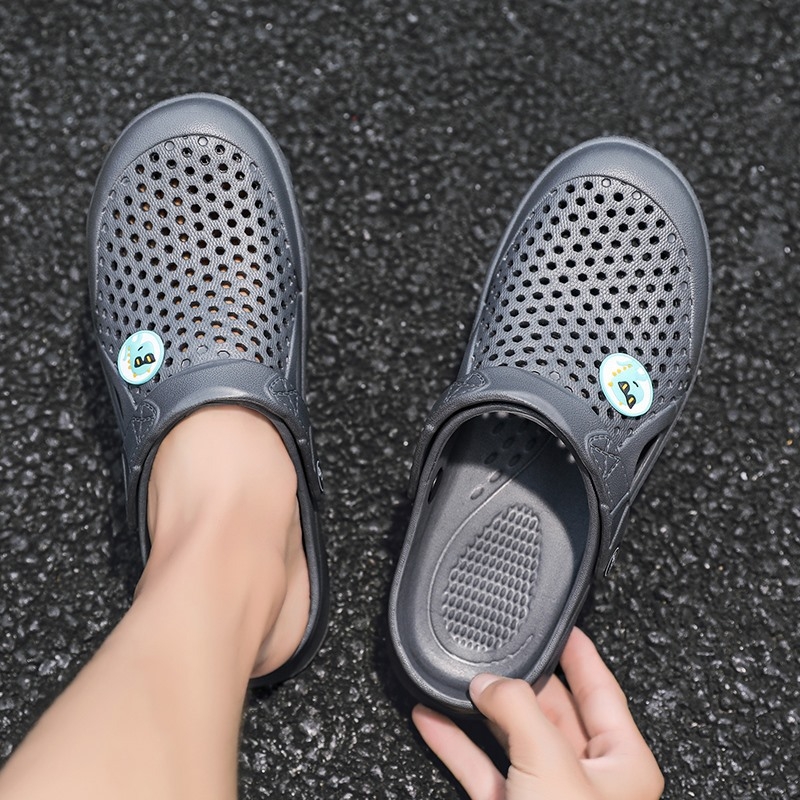 Meeste kingad, uued suvised sandaalid, üle ääre, pluss-suuruses moodsed aiakingad, trendikad hingavad rannakingad, vabaaja sandaalid hulgimüügist