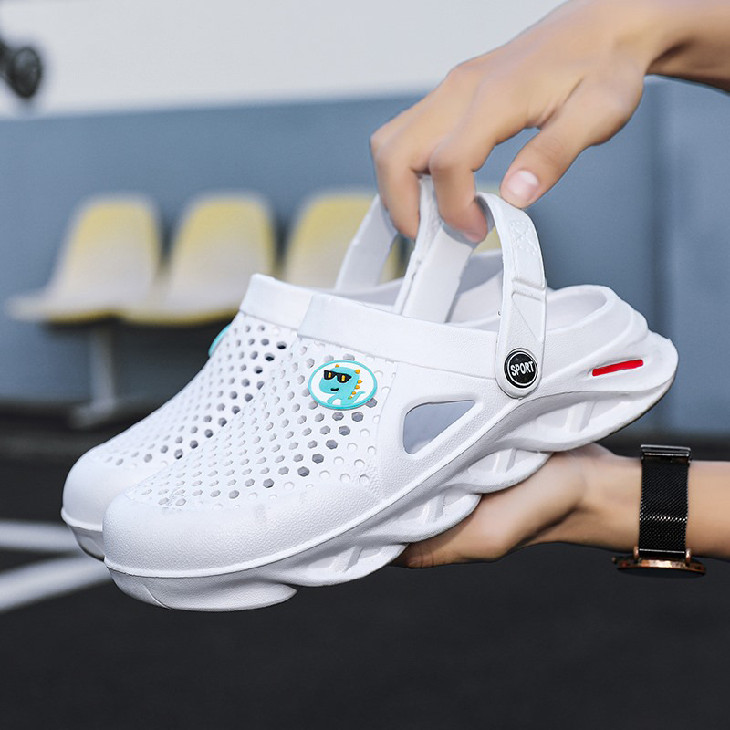 Meeste kingad, uued suvised sandaalid, üle ääre, pluss-suuruses moodsed aiakingad, trendikad hingavad rannakingad, vabaaja sandaalid hulgimüügist