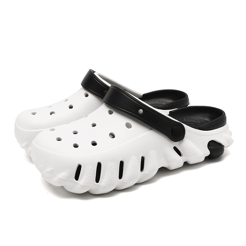 Pantofi cu găuri pentru bărbați EVA 2024 papuci pentru bărbați de mărime unică, antiderapanți, rezistenți la uzură, la modă, în stoc