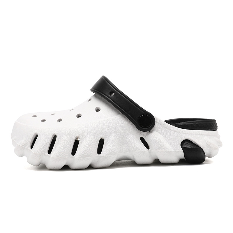 Pantofi cu găuri pentru bărbați EVA 2024 papuci pentru bărbați de mărime unică, antiderapanți, rezistenți la uzură, la modă, în stoc