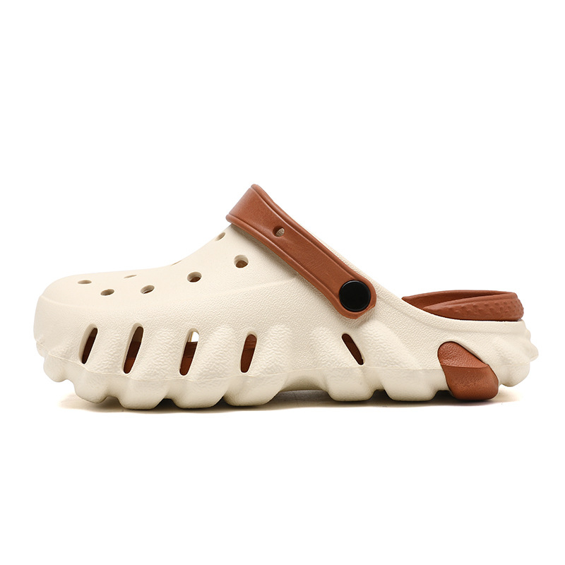 Pantofi cu găuri pentru bărbați EVA 2024 papuci pentru bărbați de mărime unică, antiderapanți, rezistenți la uzură, la modă, în stoc