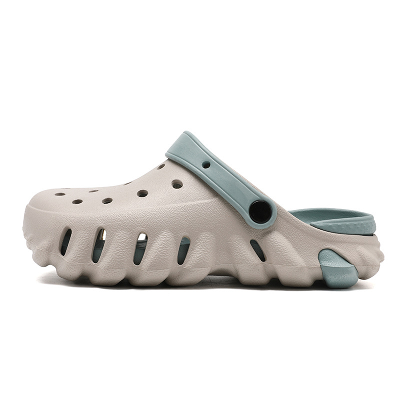 Pantofi cu găuri pentru bărbați EVA 2024 papuci pentru bărbați de mărime unică, antiderapanți, rezistenți la uzură, la modă, în stoc