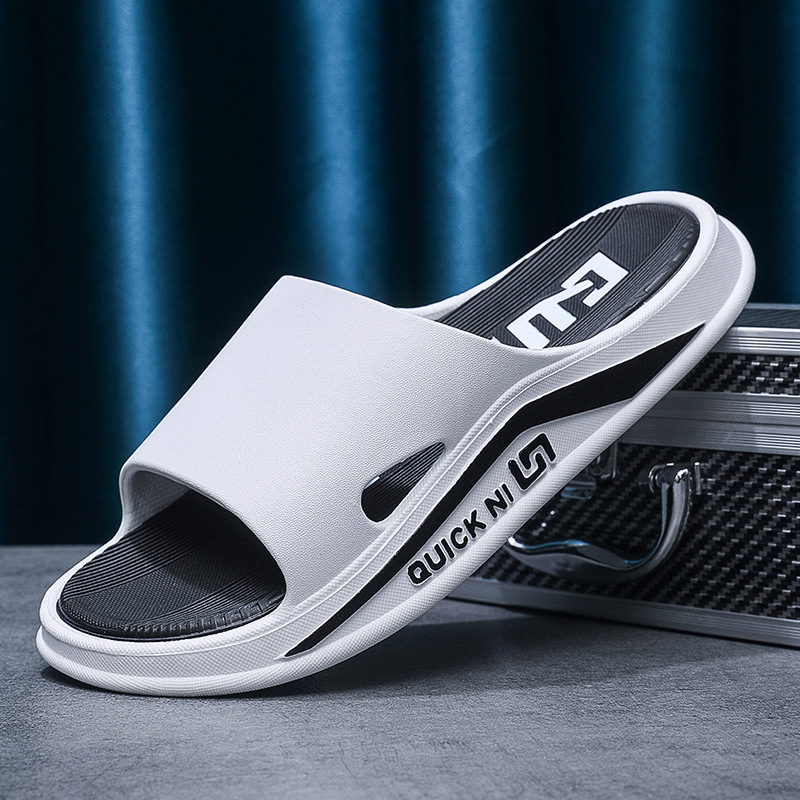 Pánske papuče, letné, módne, do kúpeľne, protišmykové, s hrubou podrážkou, do domácnosti, nazúvacie, ležérne, univerzálne, sandále