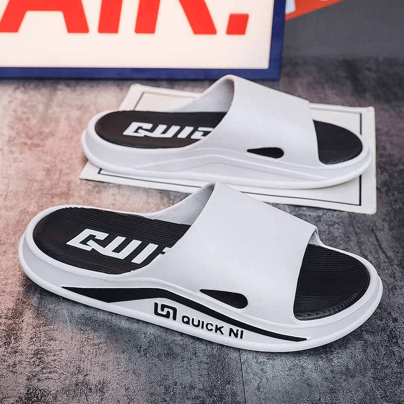 Pánske papuče, letné, módne, do kúpeľne, protišmykové, s hrubou podrážkou, do domácnosti, nazúvacie, ležérne, univerzálne, sandále