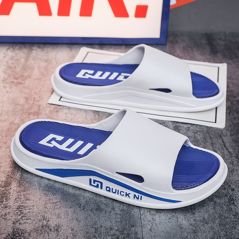 Pánske papuče, letné, módne, do kúpeľne, protišmykové, s hrubou podrážkou, do domácnosti, nazúvacie, ležérne, univerzálne, sandále