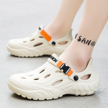 2025 Foreign Trade plus size Hook Shoes Muške ljetne vanjske cipele za plažu Neklizajuće EVA Baotou sandale Prozračne cipele za gaženje