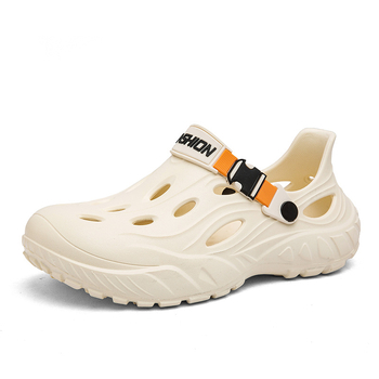 2025 Εξωτερικό Εμπόριο Plus Size Παπούτσια Τρύπας Ανδρικά Καλοκαιρινά Παπούτσια Εξωτερικής Χρήσης Παραλίας Αντιολισθητικά Σανδάλια EVA Baotou Αναπνεόμενα Παπούτσια Wading