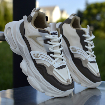 Ανδρικά παπούτσια νέα δερμάτινα αδιάβροχα αθλητικά παπούτσια για νέους αντιολισθητικούς δρομείς Joker casual παπούτσια Torre μια γενιά μαλλιών