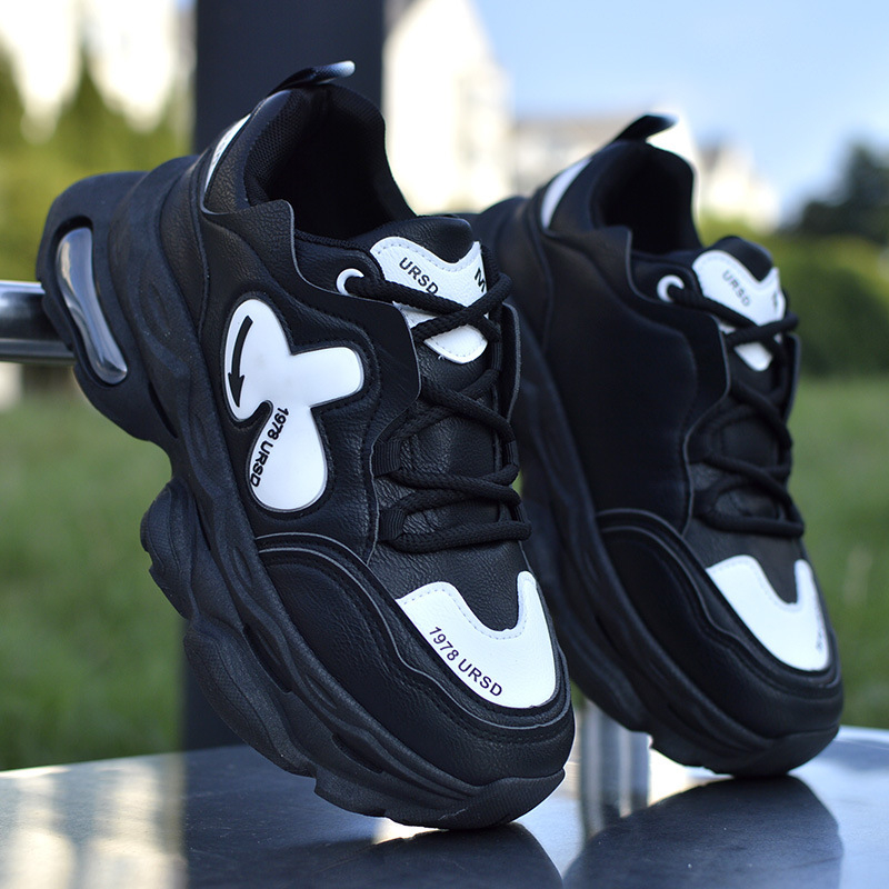 Pantofi sport pentru bărbați, pantofi sport din piele impermeabili, antiderapanți pentru tineri, pantofi de alergare Joker casual Torre, o generație de păr