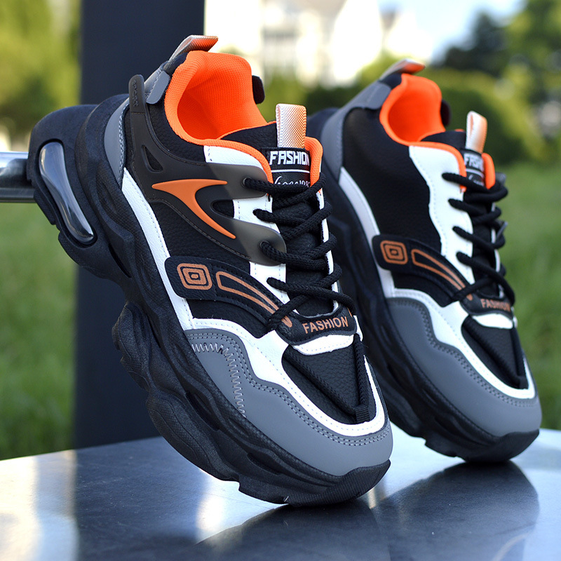 Pantofi sport pentru bărbați, pantofi sport din piele impermeabili, antiderapanți pentru tineri, pantofi de alergare Joker casual Torre, o generație de păr