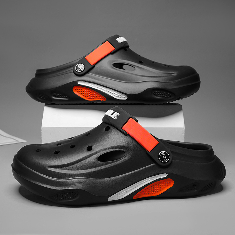 Bărbați papuci de plajă cu talpă groasă, sporturi în aer liber, vară, pantofi sport, papuci de plajă, Dung-feeling, pantofi sport în aer liber, papuci de plajă, sandale de vară, pantofi sport cu talpă groasă