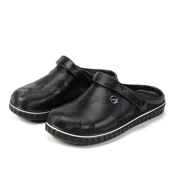 Παπούτσια Σεφ Ανδρικά Αδιάβροχα Παπούτσια Κήπου και Αγροκτήματος Αδιάβροχα, Γρήγορο Στέγνωμα, Άμμος, Παραλία, Υπαίθρια Ατμοπέδιλα, Δίχρωμα, Στρογγυλή Μύτη, Δροσερά Παπούτσια