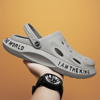 Παπούτσια Coconut Croc Ανδρικά Παπούτσια Κήπου με Μαλακή Σόλα Μοντέρνα Παντόφλες για Αγώνα Ανδρικά Σανδάλια Baotou Αναπνέοντα Παπούτσια Παραλίας Ανδρικά