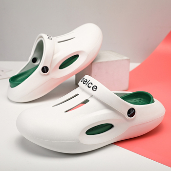 Šlepetės Vasaros Paaukštinančios Neslystančios Baotou Klumpės Eva Dezodorantas Moteriškos Storapadžiai Viršutiniai Drabužiai Paplūdimio Vasaros Neslystančios Basutės