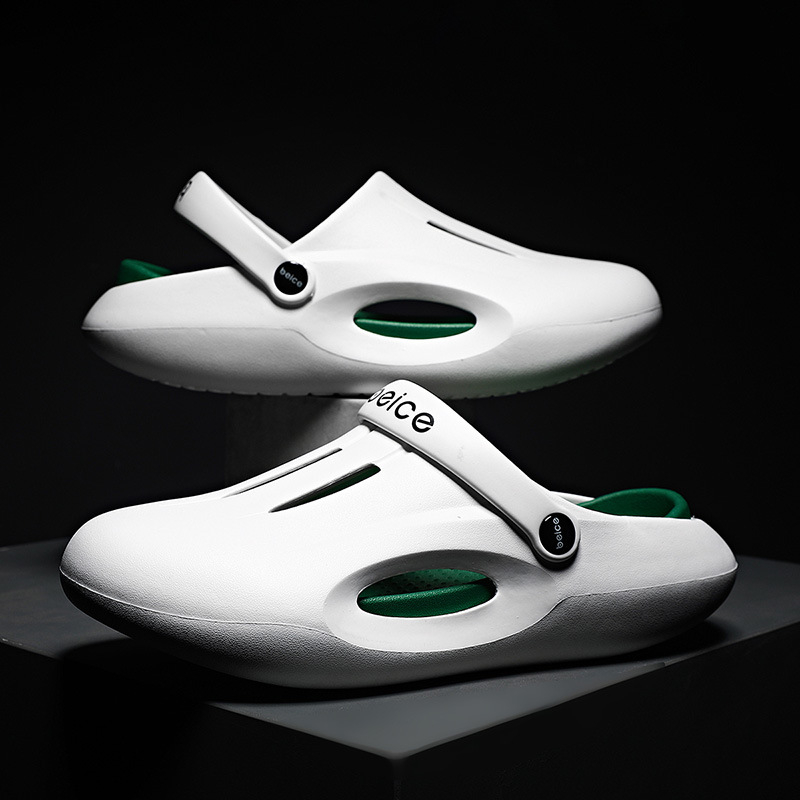 Šlepetės Vasaros Paaukštinančios Neslystančios Baotou Klumpės Eva Dezodorantas Moteriškos Storapadžiai Viršutiniai Drabužiai Paplūdimio Vasaros Neslystančios Basutės