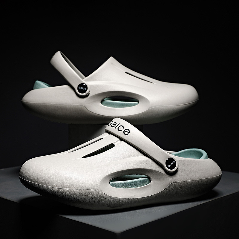 Šlepetės Vasaros Paaukštinančios Neslystančios Baotou Klumpės Eva Dezodorantas Moteriškos Storapadžiai Viršutiniai Drabužiai Paplūdimio Vasaros Neslystančios Basutės