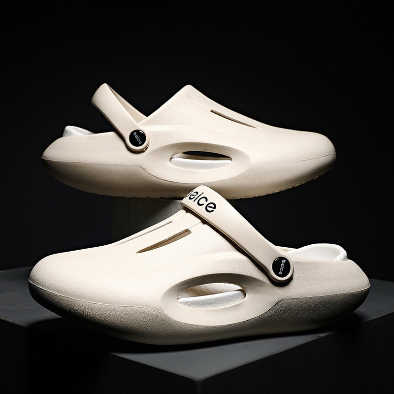 Šlepetės Vasaros Paaukštinančios Neslystančios Baotou Klumpės Eva Dezodorantas Moteriškos Storapadžiai Viršutiniai Drabužiai Paplūdimio Vasaros Neslystančios Basutės