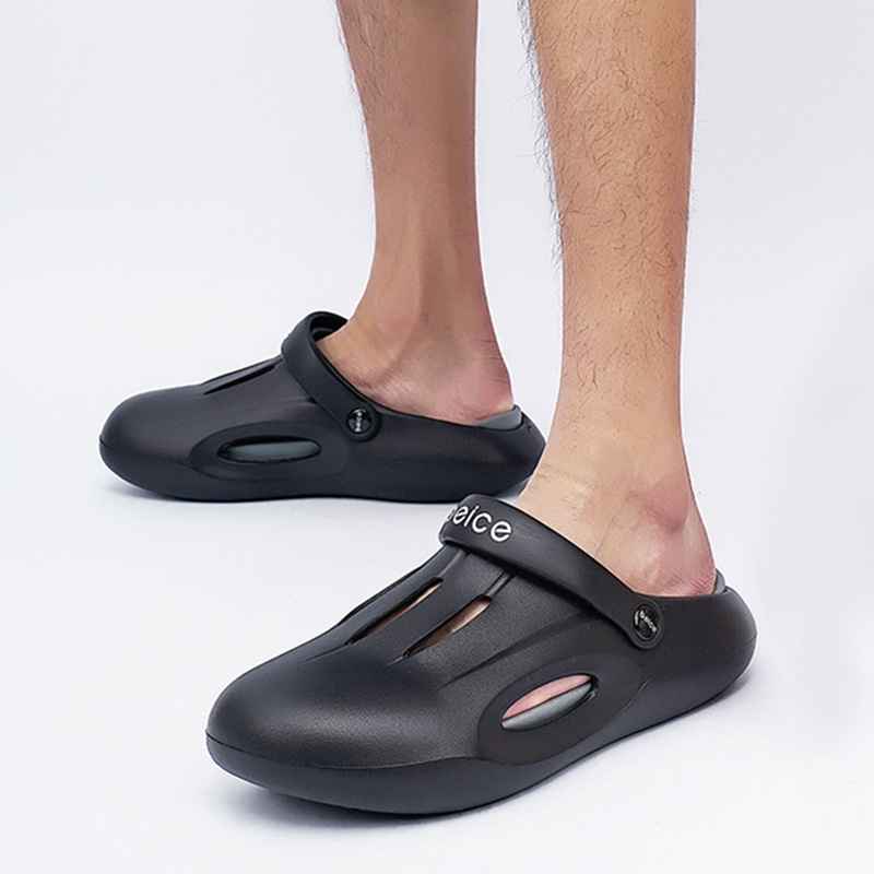 Šlepetės Vasaros Paaukštinančios Neslystančios Baotou Klumpės Eva Dezodorantas Moteriškos Storapadžiai Viršutiniai Drabužiai Paplūdimio Vasaros Neslystančios Basutės