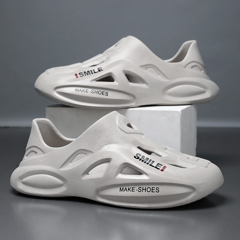 Pantofi cu găuri pentru bărbați și femei, vara nouă, Baotou, îmbrăcăminte exterioară, pantofi de plajă cu senzație de rahat, sandale casual cu fund moale, en-gros