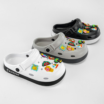 Νέα Hawaiian Beach Πολυχρηστικά Ανδρικά Τσόκαρα Διπλού Χρώματος για Εξωτερική Χρήση με Επίπεδη Σόλα και Μοντέρνα Σανδάλια για Ζευγάρια με Δάχτυλα στα Δάχτυλα