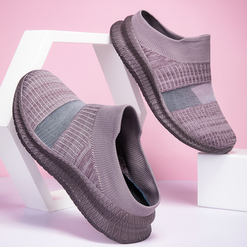 Παπούτσια Γυναικεία Παπούτσια Νέα Crossborder Plus Size Κάλτσες Παπούτσια Lovers Shoes Αναπνέοντα Παπούτσια με Μαλακό Σόλα Casual Παπούτσια Moms