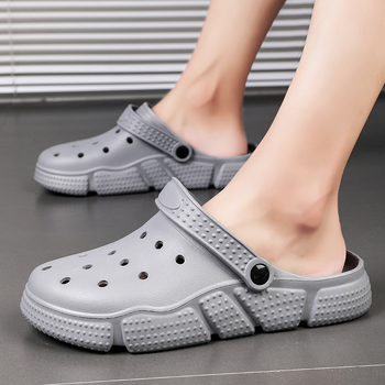 Ειδική τιμή Explosions Παντόφλες Ανδρικά Καλοκαιρινά Σανδάλια με Velcro, Παπούτσια για Υπαίθριες Δραστηριότητες, Σανδάλια για Εξωτερική Χρήση, Παντόφλες για το Σπίτι, Παπούτσια για Παραλία