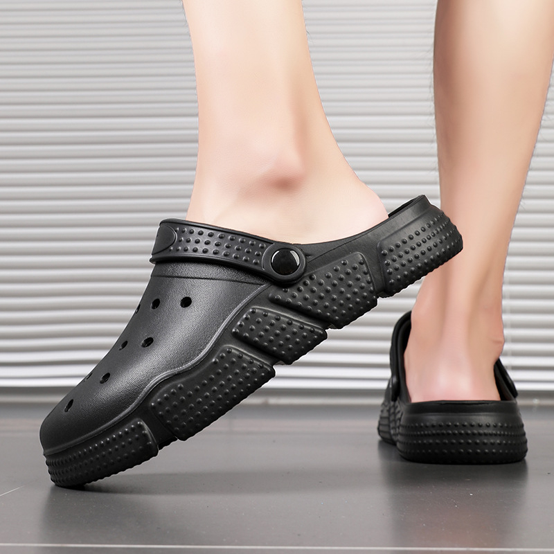 Špeciálna cena Explosions Papuče Pánske letné sandále so suchým zipsom Outdoorové topánky Vrchné oblečenie Sandále Domáce polpapuče Plážové topánky