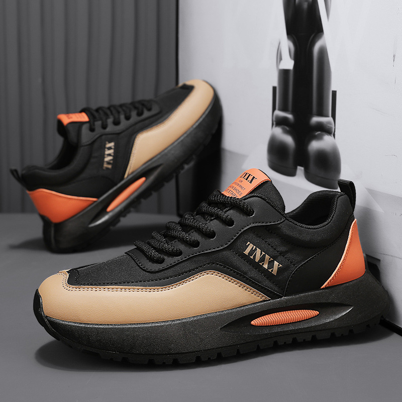 Didmeninė prekyba vyriškais naujais, kvėpuojančiais „Forrest Gump“ batais paaugliams, storu dugnu, madingais batais, „AliExpress“ tarpvalstybiniais sprogimais, sportiniais laisvalaikio batais.