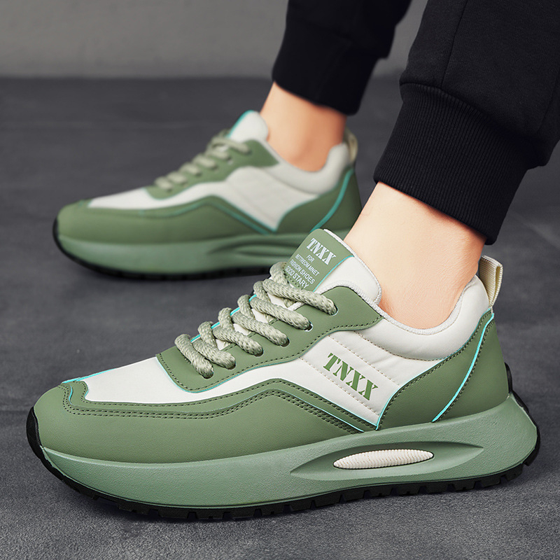 Vairumtirdzniecības vīriešu jauni, elpojoši, Forrest Gump apavi pusaudžiem, biezi apakšā, moderni apavi, AliExpress, pārrobežu sprādzienu sporta ikdienas apavi