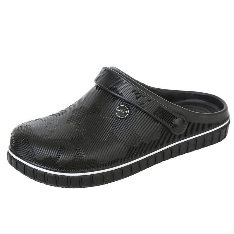 Sandaalid ja sussid 2025. aasta kevadised uued pehme põhjaga rannariided libisemiskindlad meeste poolsupid vabaaja sõidujalatsid Baotou sussid