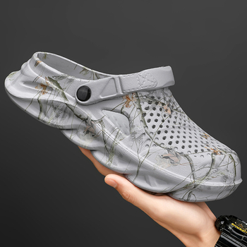 2025 Νέα καλοκαιρινά ανδρικά τσόκαρα με κλειστά δάχτυλα για υπαίθριες δραστηριότητες, σανδάλια θαλάσσης, casual και μοντέρνα