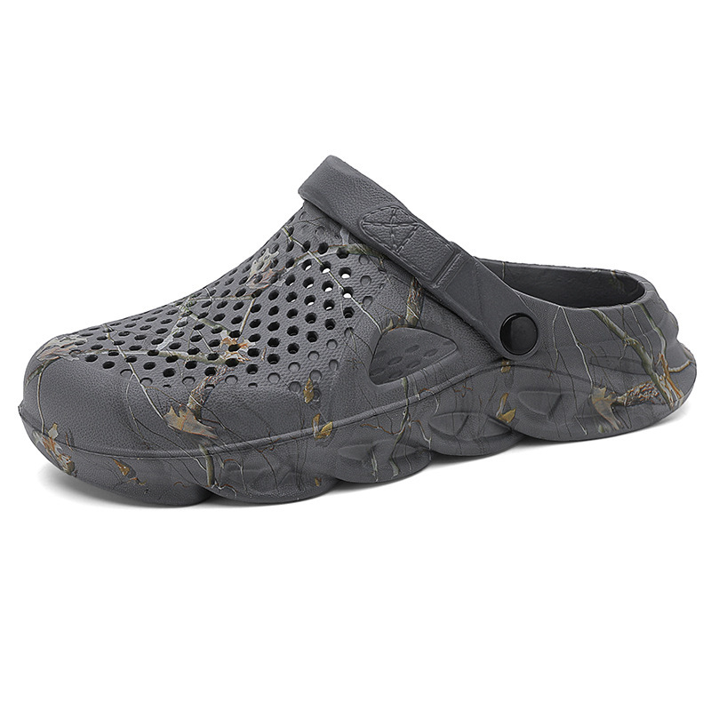 Nové pánske letné dreváky s uzavretou špičkou z roku 2025 na outdoorové nosenie, plážové sandále, ležérne a módne