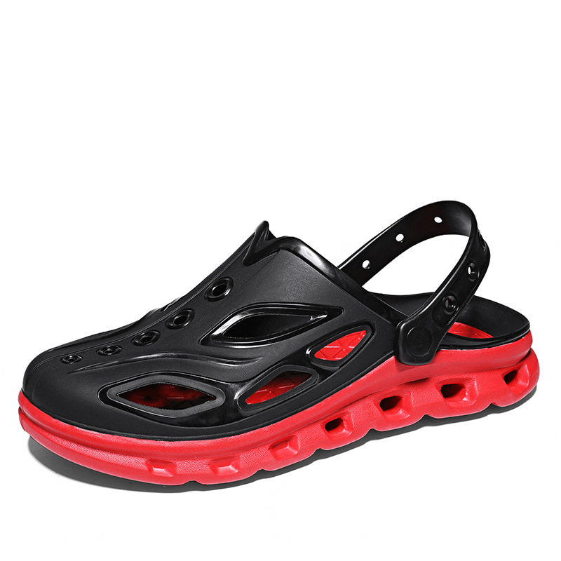 Pantofi sport noi cu găuri din EVA, de calitate superioară, lustruiți, cu suprafață gelatinoasă din TPU, pentru bărbați, pantofi transfrontalieri de mărime mare, en-gros