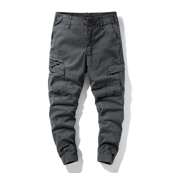 Pantaloni transfrontalieri pentru primăvară și toamnă, pantaloni casual pentru bărbați cu mai multe buzunare, Amazon AliExpress, pantaloni lungi pentru bărbați