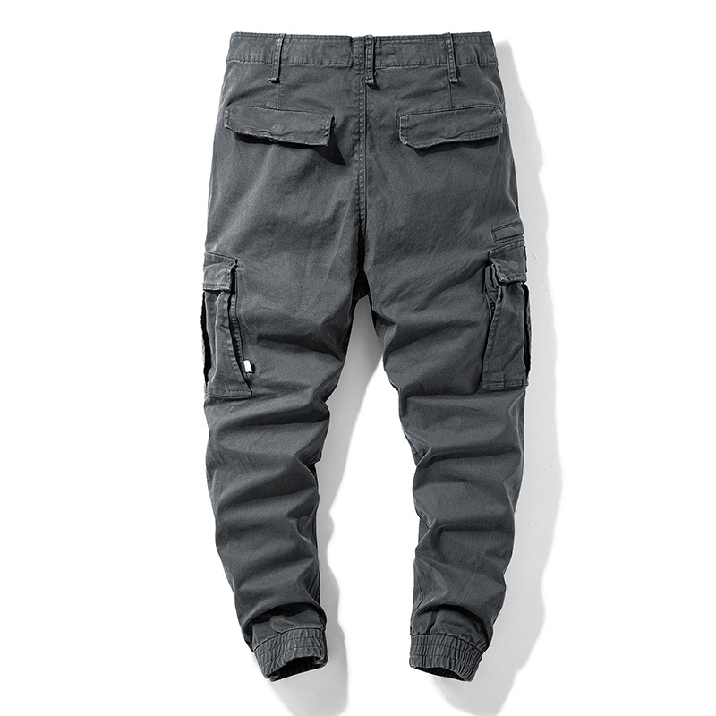 Pantaloni transfrontalieri pentru primăvară și toamnă, pantaloni casual pentru bărbați cu mai multe buzunare, Amazon AliExpress, pantaloni lungi pentru bărbați