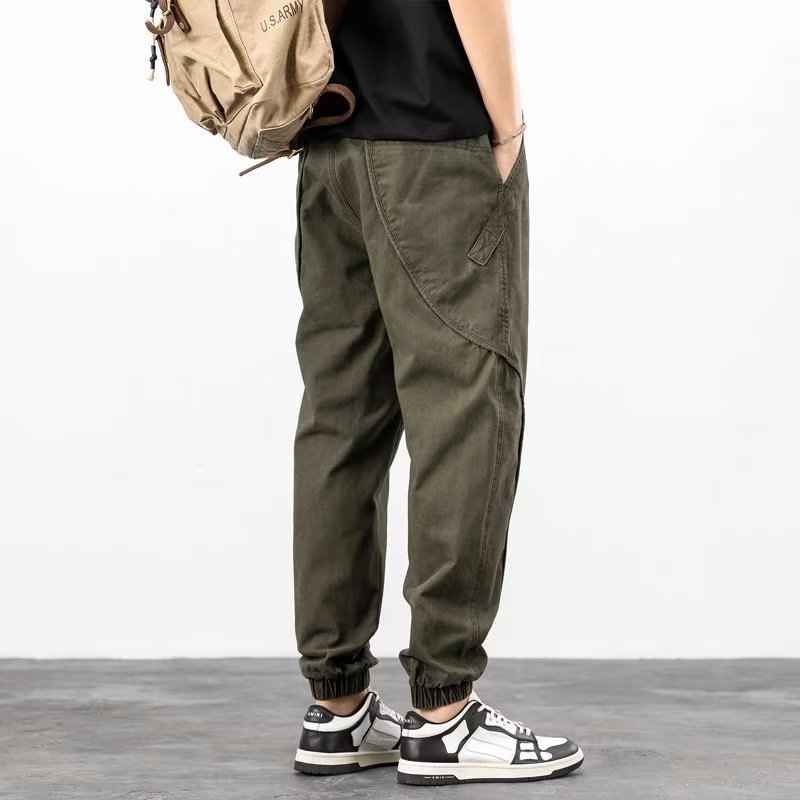 Pantaloni cu nouă puncte pentru bărbați, vară la modă, pantaloni sport pentru bărbați, pantaloni sport pentru tineri, brand popular la modă, lejer, casual, pentru bărbați