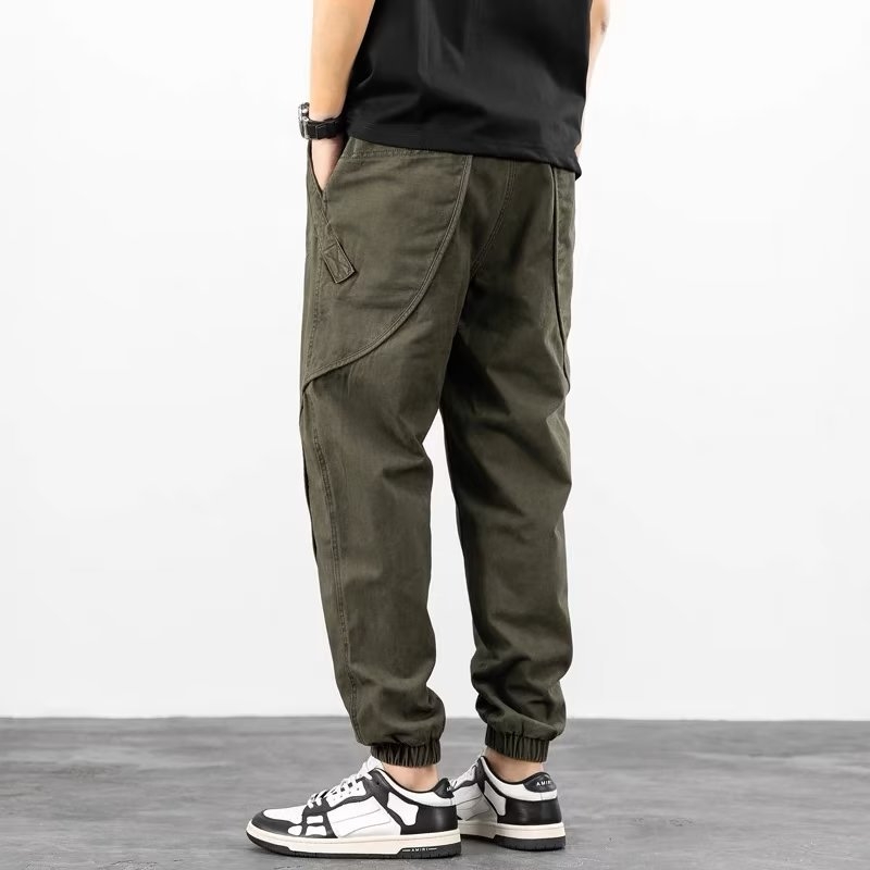 Pantaloni cu nouă puncte pentru bărbați, vară la modă, pantaloni sport pentru bărbați, pantaloni sport pentru tineri, brand popular la modă, lejer, casual, pentru bărbați