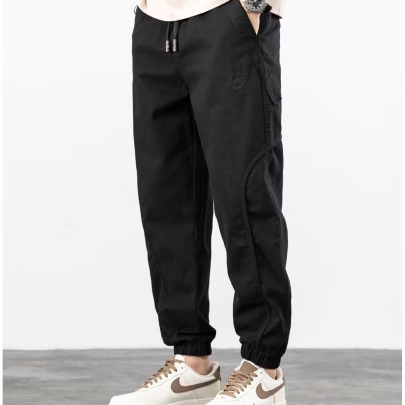 Pantaloni cu nouă puncte pentru bărbați, vară la modă, pantaloni sport pentru bărbați, pantaloni sport pentru tineri, brand popular la modă, lejer, casual, pentru bărbați