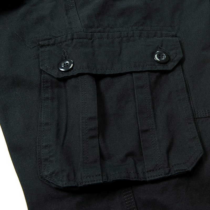 Pantaloni cargo pentru bărbați Cross-Border Amazon, cu buzunare multiple, lejer, cu picior drept, Source Factory 033, versatili