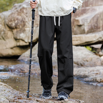 Pantaloni de încărcare în stil american pentru bărbați, stil montan, toamnă și iarnă, sporturi casual, pantaloni impermeabili, rezistenti la vânt, drumeții în aer liber, alpinism, pantaloni crock la modă