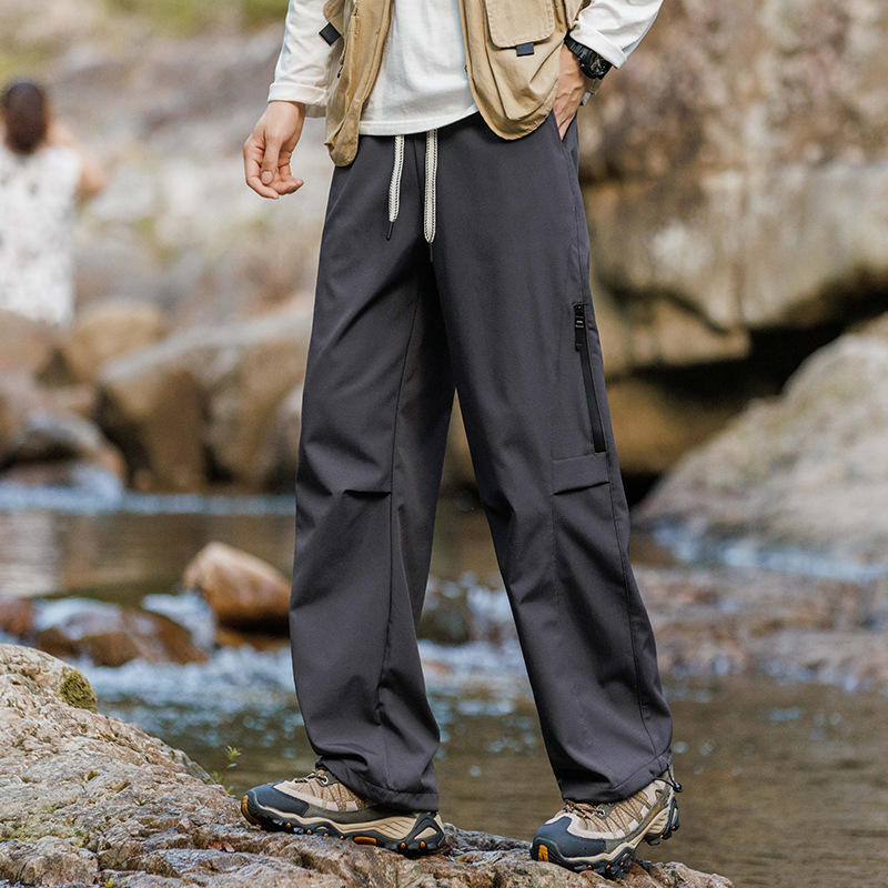 Pantaloni de încărcare în stil american pentru bărbați, stil montan, toamnă și iarnă, sporturi casual, pantaloni impermeabili, rezistenti la vânt, drumeții în aer liber, alpinism, pantaloni crock la modă