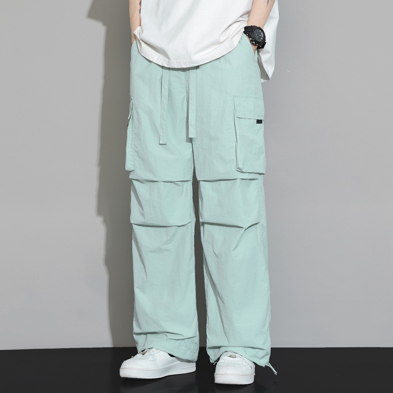 Suvised õhukesed mägironimisspordipüksid, lahtised langevarjupüksid, kiiresti kuivavad krookpüksid 2024. aasta uued laiad püksid