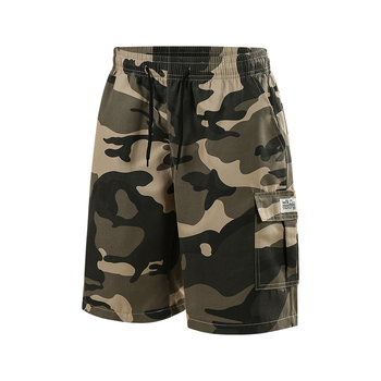 Meeste lühikesed püksid 2025. aasta uued piiriülesed suvised spordirõivaste moepüksid kamuflaaž-lühikesed püksid üliõpilastele mõeldud fitnessjooksupüksid