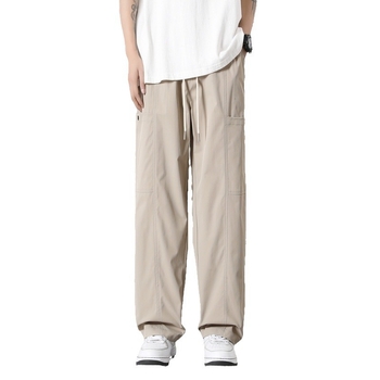Ανδρικά φθινοπωρινά παντελόνια Casual 2024 Νέα μάρκα μόδας Straight Tube Dipper Ολόσωμη φόρμα με φαρδιά μπατζάκια Άνοιξη και Φθινόπωρο